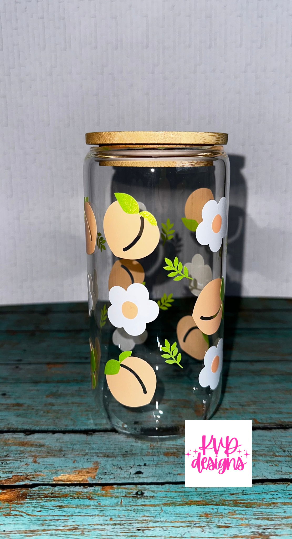 16 OZ Glass Can Cup