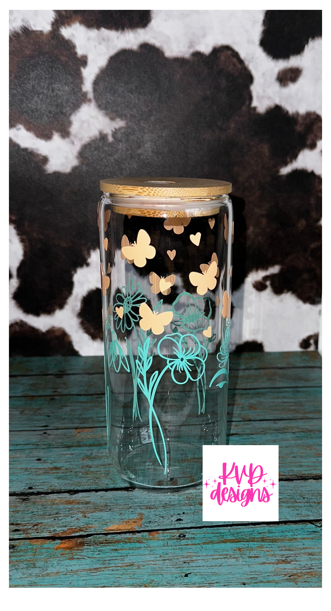 20 OZ Glass Can Cup